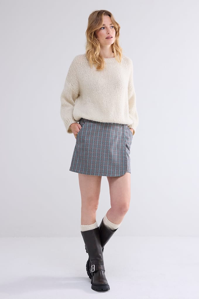 Summum Woman Skirt Multi Colour Check Multicolour Taglia: 40 | Minigonne Outlet | Donna