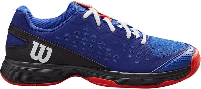 CHILDREN'S BLUE AND RED WILSON RUSH PRO WRS330400