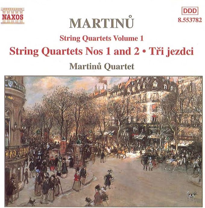 Martinu Quartet - Martinů: String Quartets Volume 1 (CD)