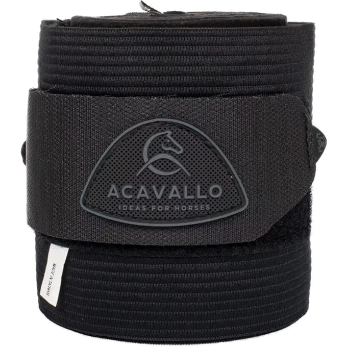 Polo bandages voor paarden met elastiek Acavallo (x2)