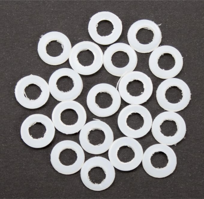 Sonor Untelsgscheibe voor sleuf- schroef, 56mm, 20 Stck. - Reserveonderdeel voor drums