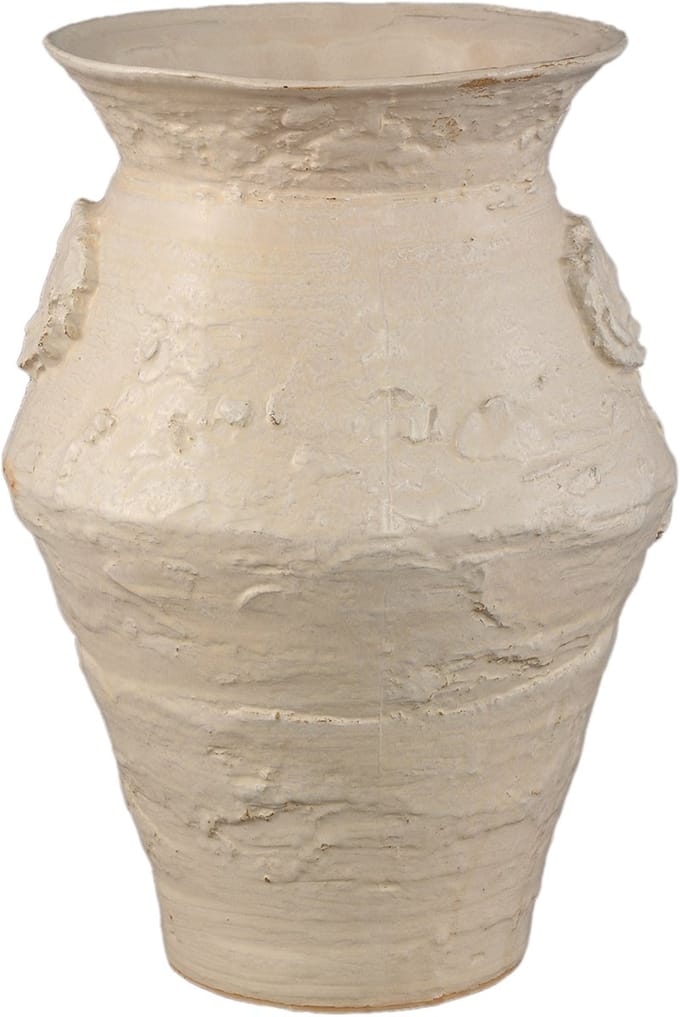 PTMD Kruik Leandra - 26x26x37 cm - Keramiek - Beige