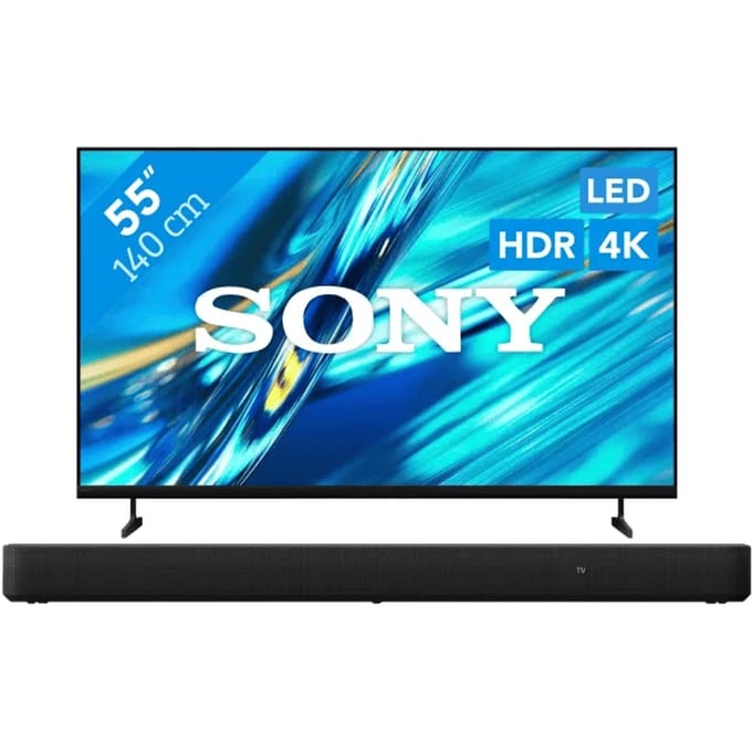 Sony Bravia 3 II Led 55" (2026) + Sony HT-S2000 Zwart