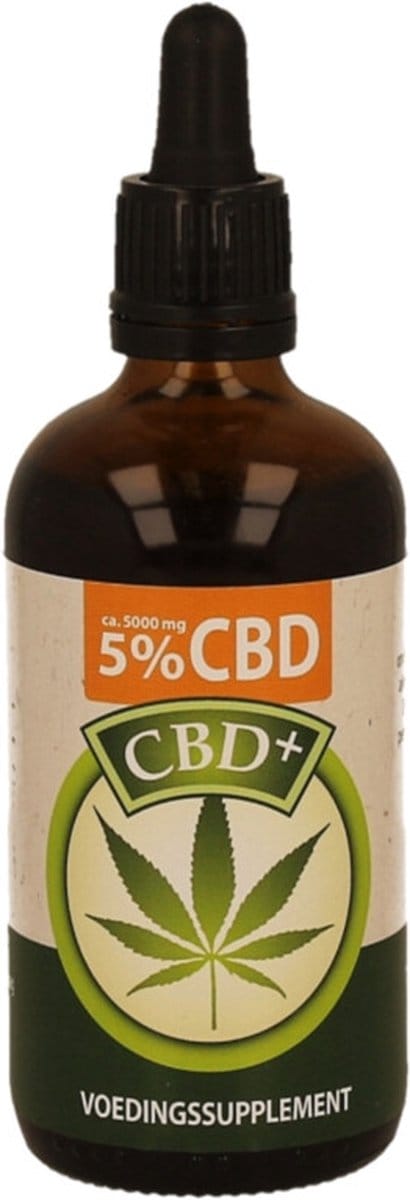 CBD olie 5% (Jacob Hooy) - 100 ml