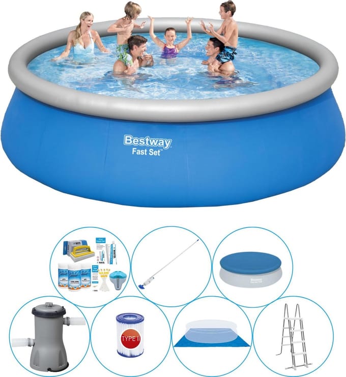 Fast Set Rond 457x122 cm - Zwembad Super Deal