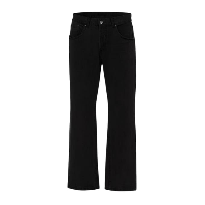 Firetrap Heren Denim Jeans (Zwart)