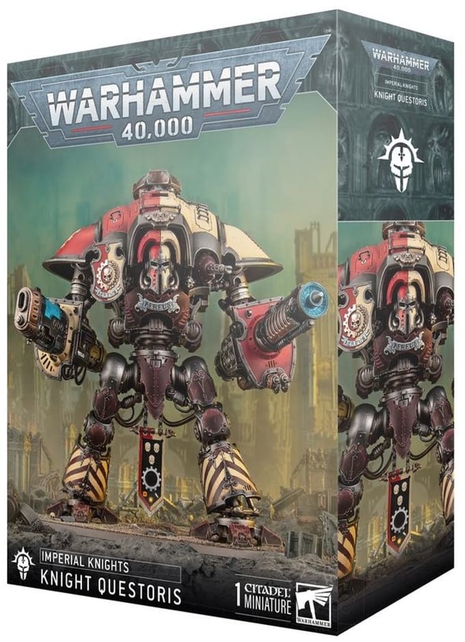 Beeldje Games Workshop Warhammer 40k - Imperial Knights Chevaliers Questoris (2025)