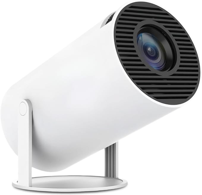 Core® Draagbare beamer - Beamer - Projector - Mini Beamer - Wit - ‎‎22cm x 14cm x 12cm