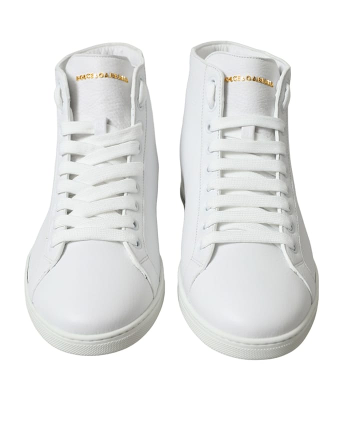 Leren Hoge Sneakers