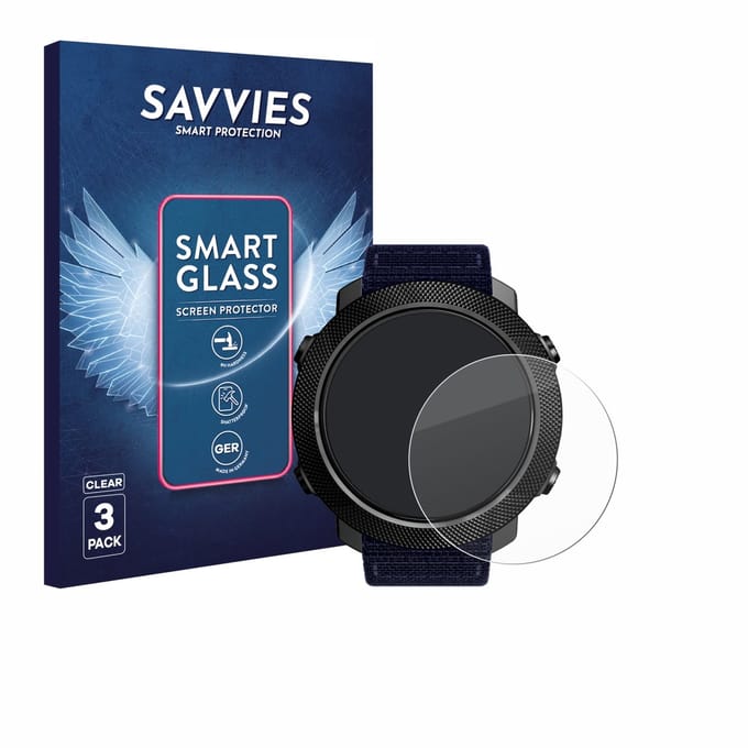 3 Stuks Savvies Screenprotector - geschikt voor North Edge Apache 3 - beschermfolie glas transparant