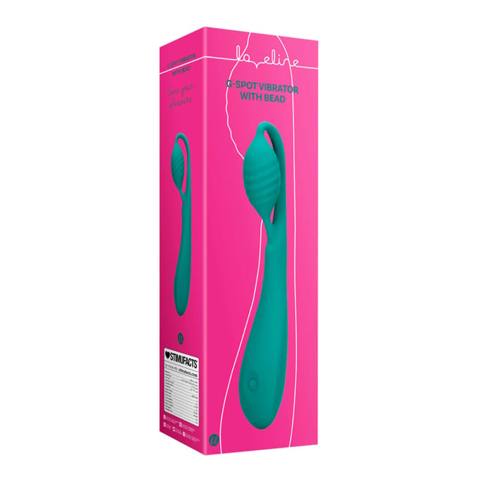 'G-Spot Vibrator with Bead', 21,6 cm