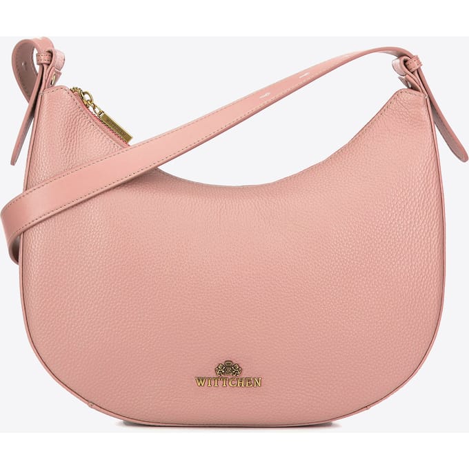 Wittchen Dames Leren Baguette Handtas Roze Natuurlijk Leer