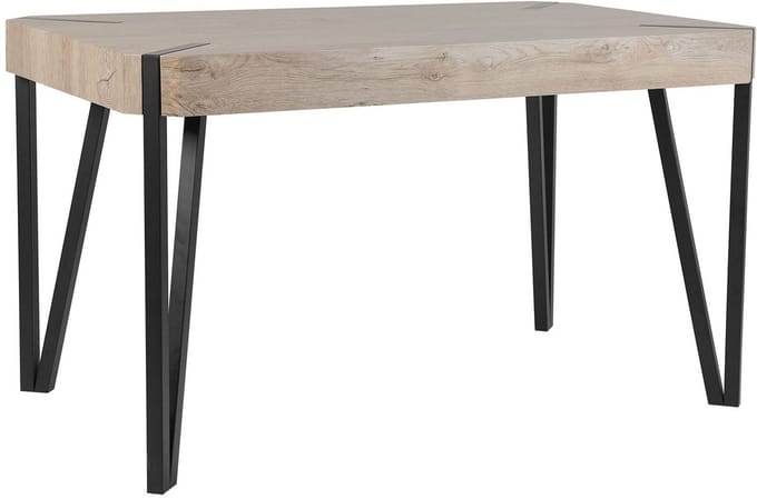CAMBELL - Eettafel - Taupe - 80 x 130 cm - MDF