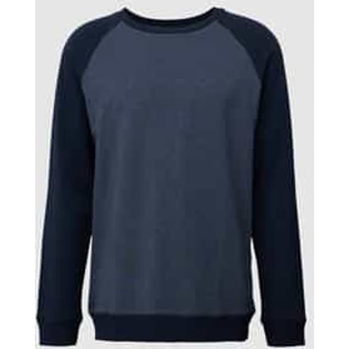 Sweatshirt met raglanmouwen, model 'Mix + Relax'