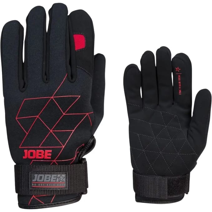 2026 Jobe Heren Stream Handschoenen - Black / Rood