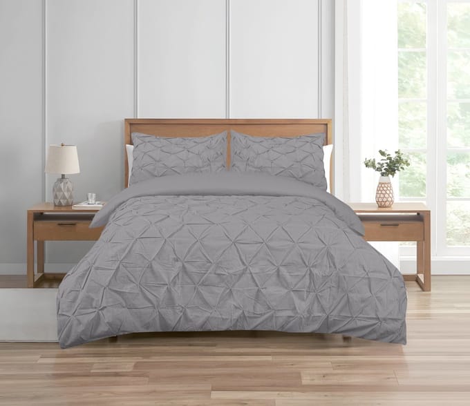 Beau Maison Dekbedovertrek Augustine Antraciet - 140 x 200/220 cm + 1 kussensloop