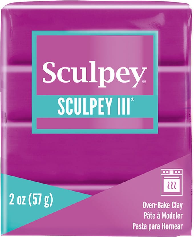 Klei III violet - 57 gr - Sculpey