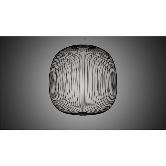 Foscarini Spokes 2 Hanglamp - zwart - dimbaar - large