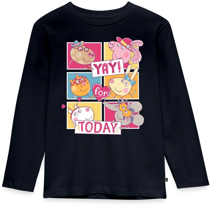 Peppa Pig, Pedro, Mandy, Rebecca, Suzy & Emily Premium T-Shirt Kinderen