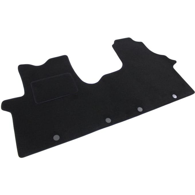 Tapis de sol - Vito 110 CDI 2000-2003 - Noir - Velours - Renforcé à la pédale
