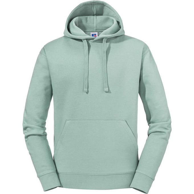 Russell Heren Authentieke Effen Hoodie (Eucalyptus)