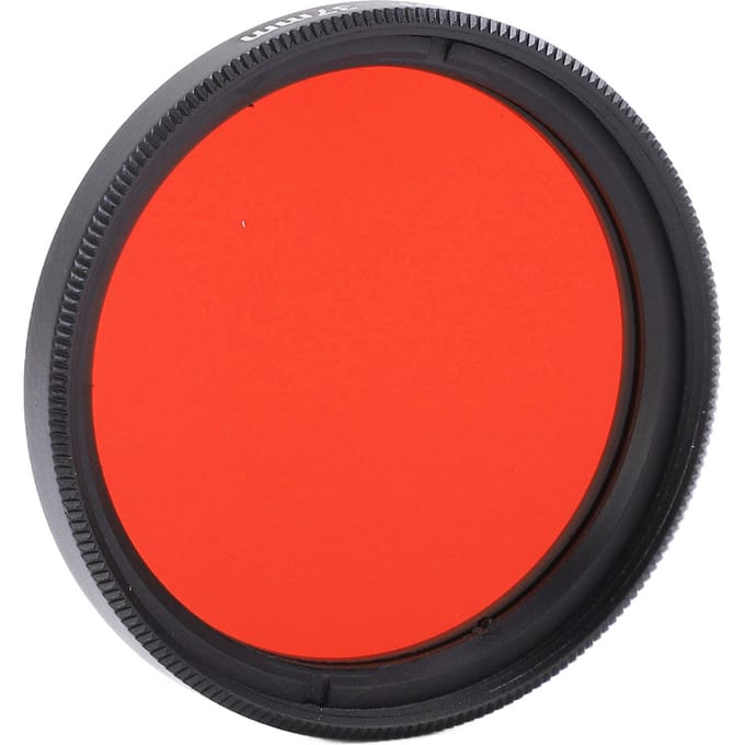 Filtre d'objectif couleur 37 mm, résistant aux rayures, étanche, pour reflex orange