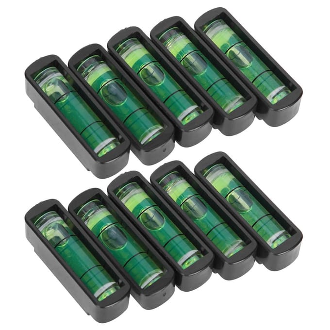 10 STUKS Mini Plastic Beugel Waterpas Hoge Nauwkeurigheid Afstellen Camera Statief Horizontaal blue