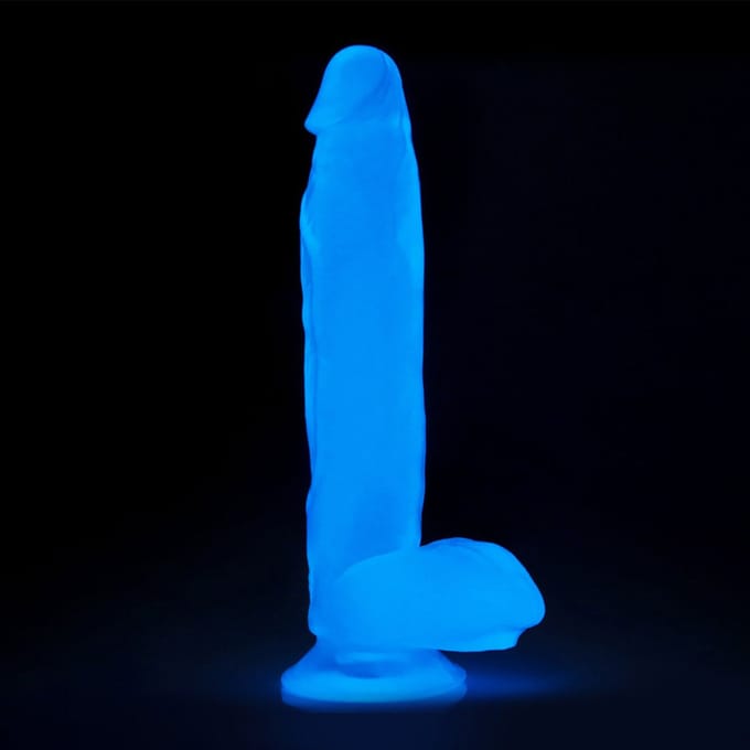 LoveToy - Lumino Play Dildo 26 cm - Glow in the Dark