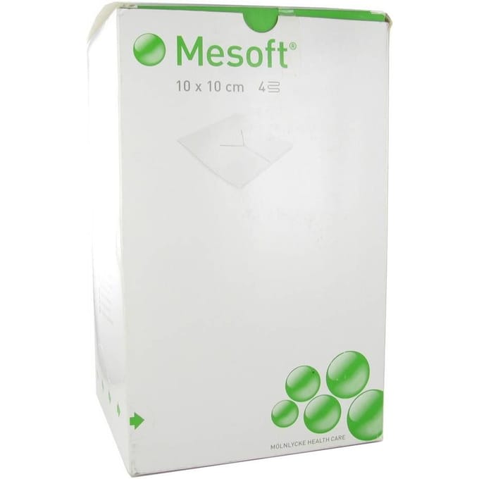 Mesoft Splitkompressen Steril 10cm x 130 Compressen
