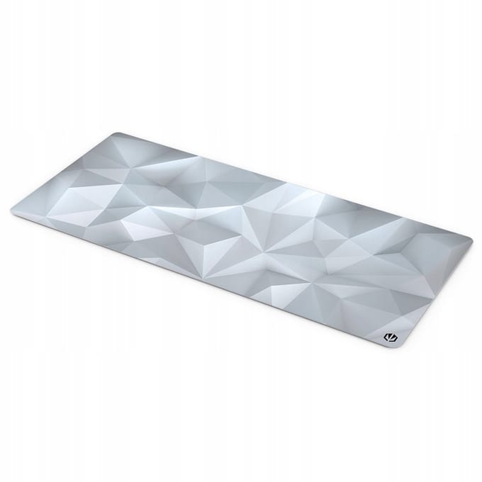 ENDORFY Crystal Onyx White XL Muismat, 900x400x3 mm, Wit