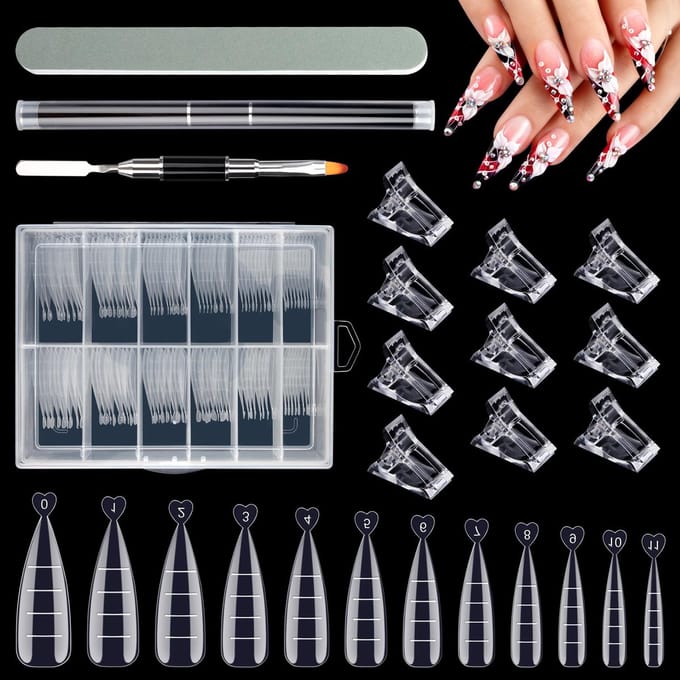 Dailygoody - Dubbele nagelvormen - Polygel nagelsets - Herbruikbaar