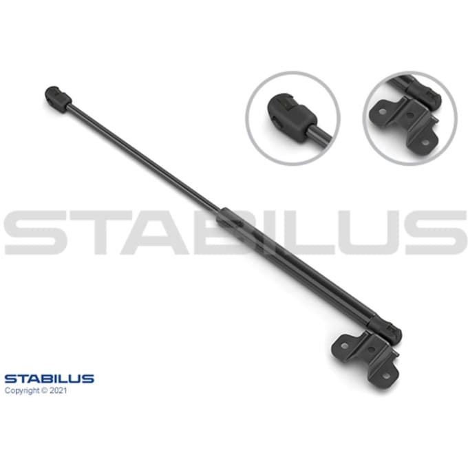 Gasveer, motorkap STABILUS 553785