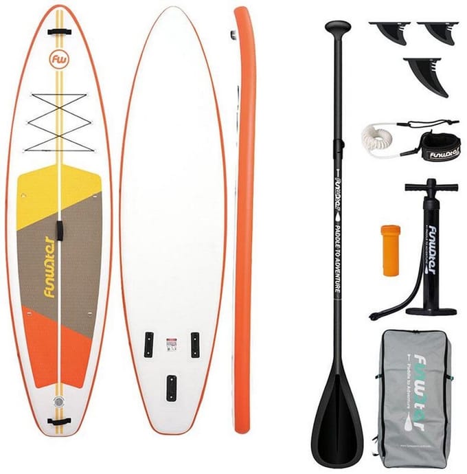 FunWater SUPFW69B SUP Paddleboard 3.35m - Orange/White