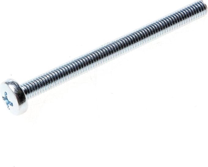 Kelfort Metaalschroef cilinderkop phillips verzinkt 4,8 m5 x 8mm