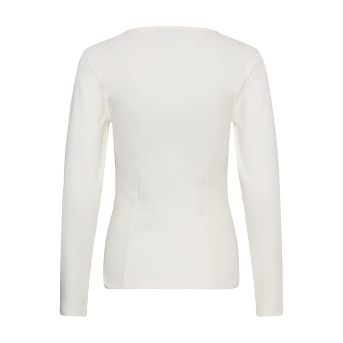 Dames-T-shirt met lange mouwen KAFFE Jamilla