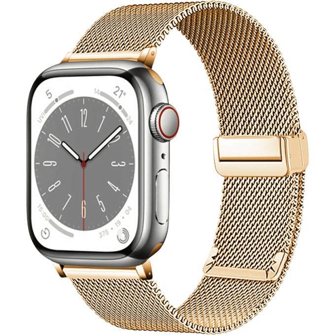 Kalebol Apple Watch Milanees Bandje 41-42mm Goud
