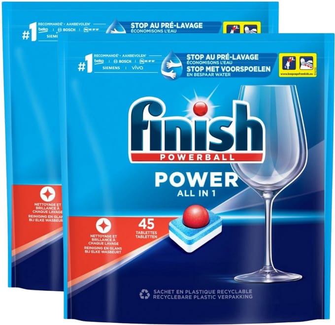 Finish Power All in One - 90 Capsules - Kwartaalbox