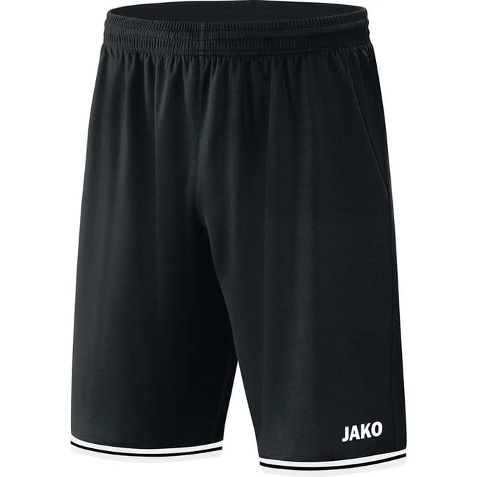 Jako Center 2.0 Basketbalshort Heren - Wit / Zwart | Maat: M