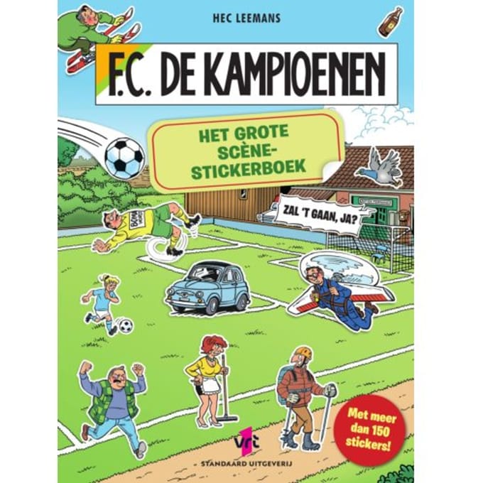 Het Grote Scènestickerboek - F.C. De Kampioenen - Hec Leemans