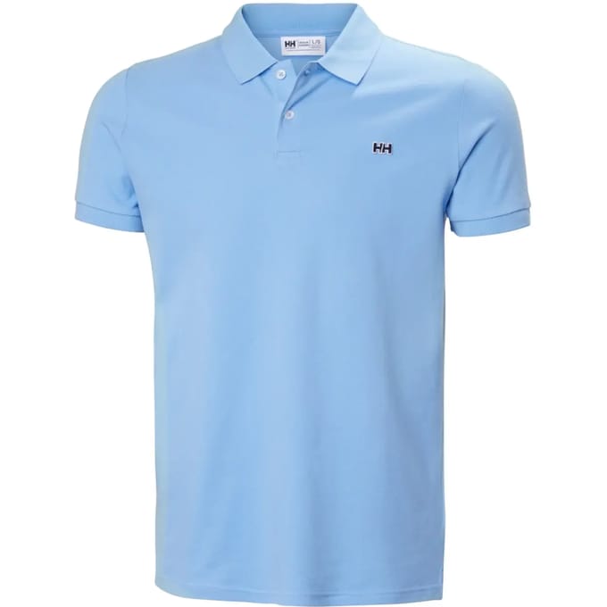 Helly Hansen Hudson Korte Mouw Poloshirt Blauw L Man