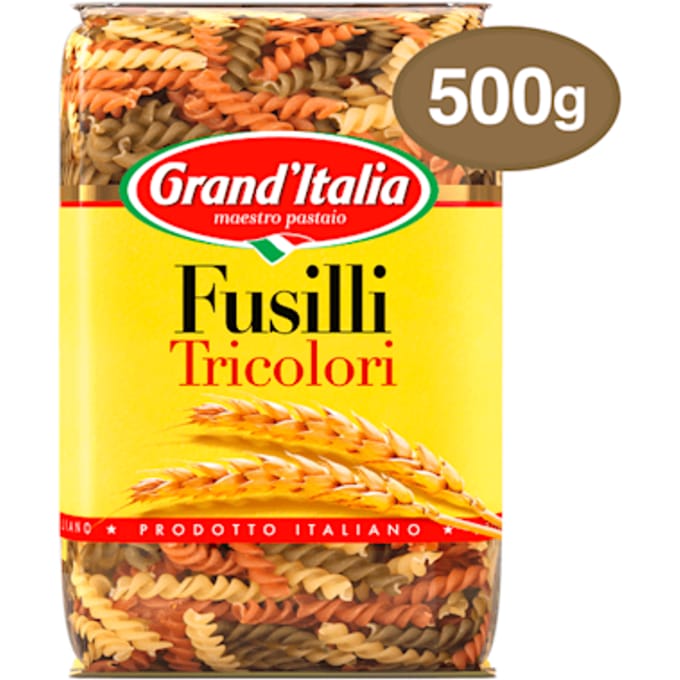 Pasta Fusilli Tricolore