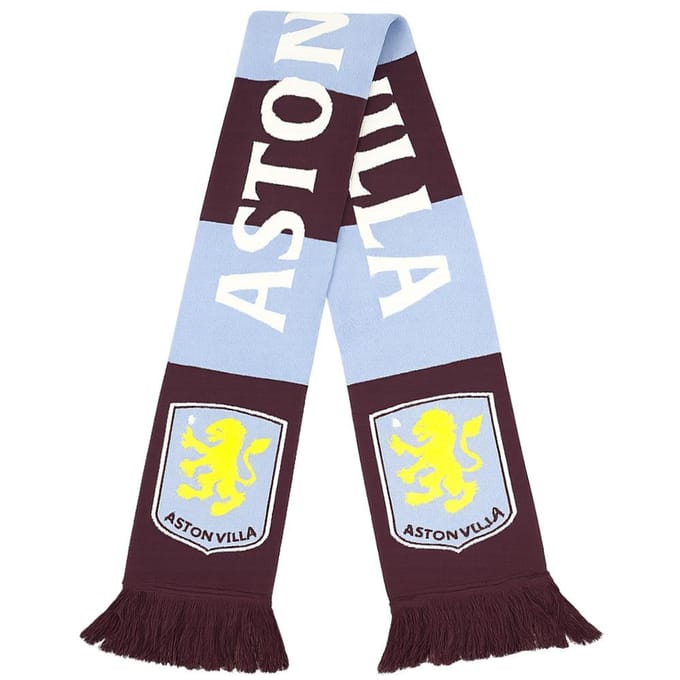 Aston Villa FC Streep Sjaal One Size