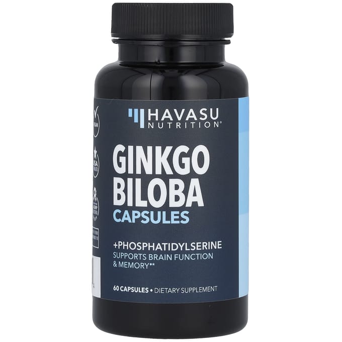 Havasu Nutrition, Ginkgo Biloba, 60 capsules