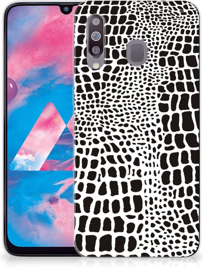 Samsung Galaxy M30 TPU Hoesje Slangenprint