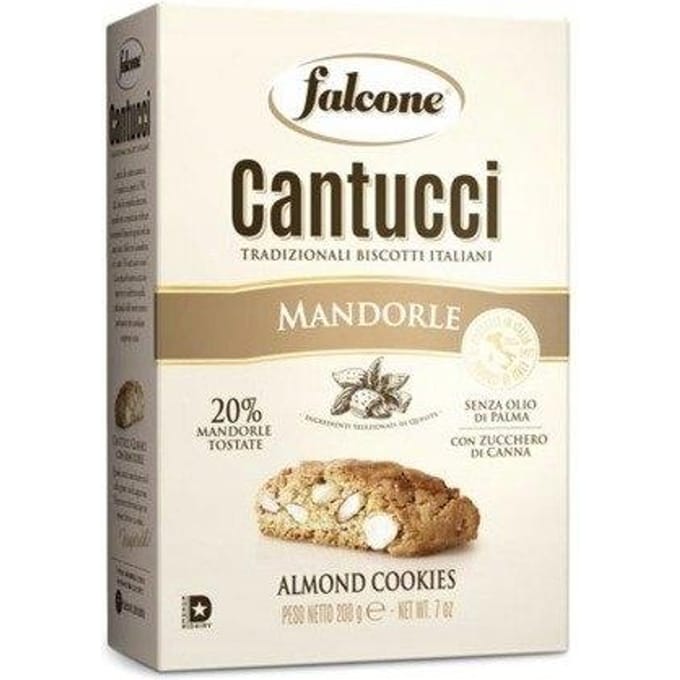 Cantucci Mandorle Falcone Amandelkoekjes 200g Italiaans