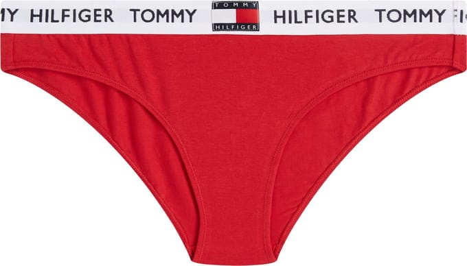Tommy Hilfiger dames Tommy 85 bikini slip (1-pack) - rood