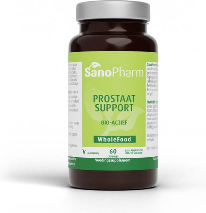 SanoPharm Prostaat support wholefood 60 Capsules