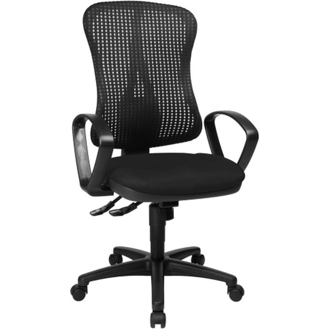 HJH SOLUTION PRO AL.B2 - Professionele bureaustoel Zwart