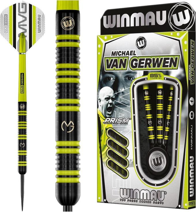 Professionele Dartset 85% Tungsten Darts 25g - Inclusief Flights en Assen