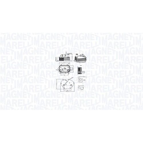 Oliefilterhuis MAGNETI MARELLI 350300002600